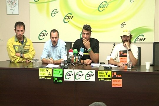 Las Brigadas contra Incendios Forestales, en rueda de prensa