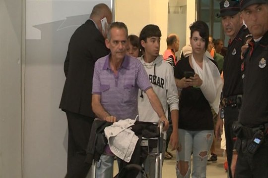 Los jóvenes del accidente de Francia llegan a España