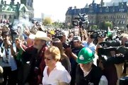 Maude Barlow, Dave Coles, Fred Wilson, and others arrested, Sept. 26 Ottawa Tar Sands Action