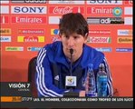 Visión Siete: Messi, Verón, Palermo y  Demichelis, después de Grecia
