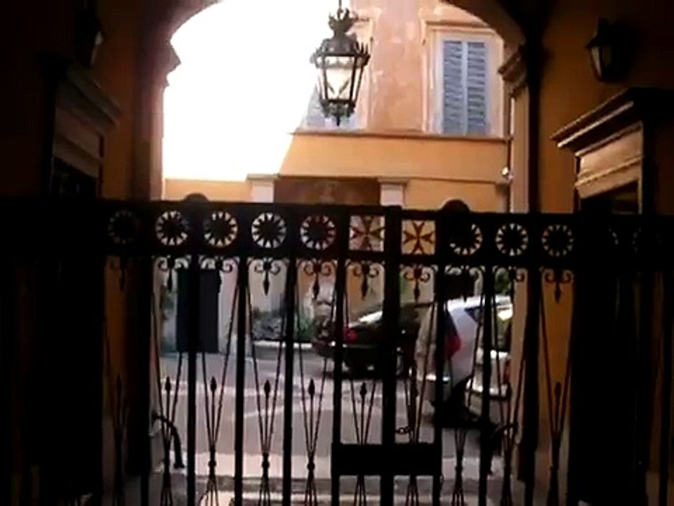 S.M.O.M.  The Sovereign Military Order of Malta. Via Condotti, Rome.