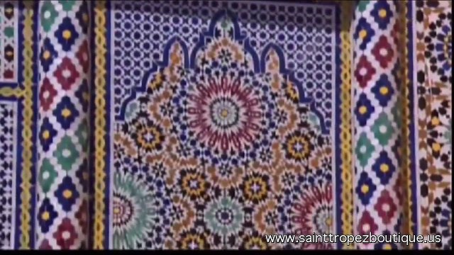 Zellige tile: Glazed Moroccan ceramic tiles - Zillij - moorish tile - Islamic tiles - Moroccan tile
