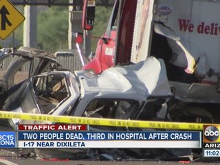 Two people dead after Interstate 17 crash
