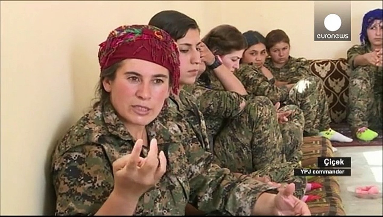 Diese kurdischen Frauen kämpfen gegen die IS-Terroristen