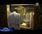 Le immagini di Papa Francesco nelle Grotte Vaticane per pregare nella tomba dei predecessori