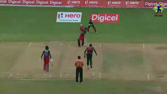 Darren Bravo the Trinidad Tobago Red Steel took 33 off the St. Kitts Nevis Patriots' final over on Saturday! THIRTY-THREE!