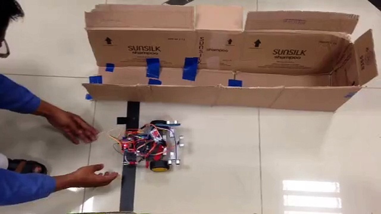 ITU 2nd Robotic Expo "Obstacles Avoiding Robot"