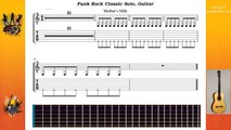 Punk Rock Classic Solo - Red Hot Chili Peppers - Guitar