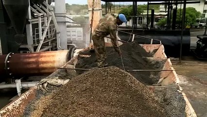 Operation of Asphalt Plant