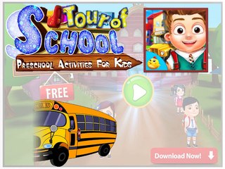 Tour of School Preschool Activities for Kids
