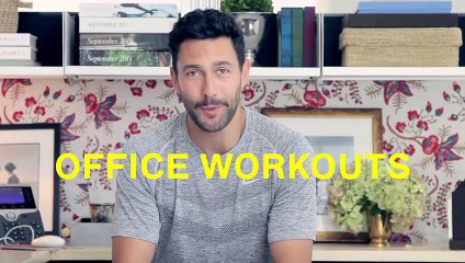 Model Behavior - How to Work Out Like a Male Model at the Office