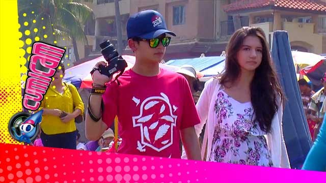 Randy dan Cassie Jalan-jalan ke Anyer - Cumicam 28 Juli 2015