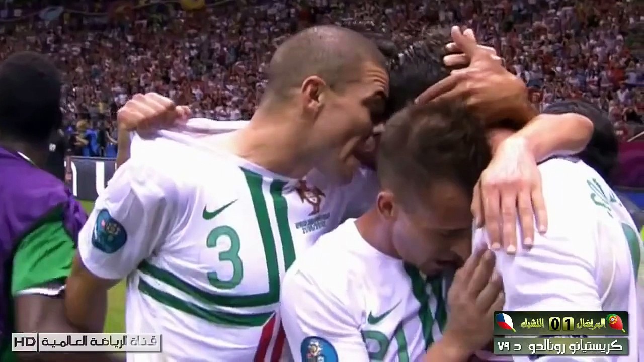 عصام الشوالي في وصف هدف رونالدو في شباك التشيك - chofkora.com