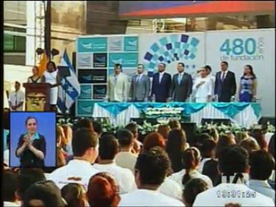 La pugna Correa Nebot estuvo presente en las fiestas de Guayaquil