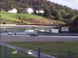 Salzburgring crash drift BMW M3 e30 524td e28