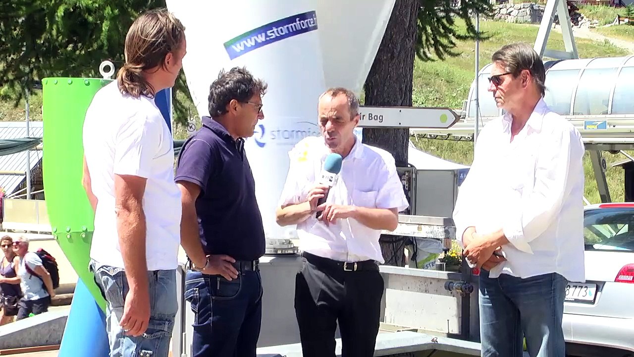 Alain Chamfort et Patrick Bosso à Risoul l'hiver prochain