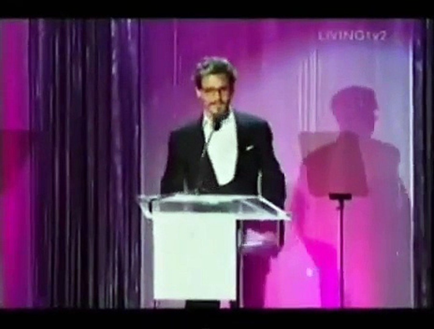 ⁣Johnny Depp presenting BAFTA Award