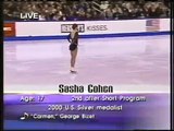 Sasha Cohen - 2002 U.S. Figure Skating Championships, Ladies' Free Skate