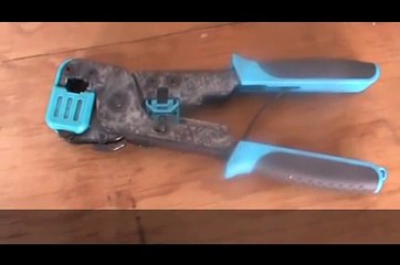 Como ponchar cables de red