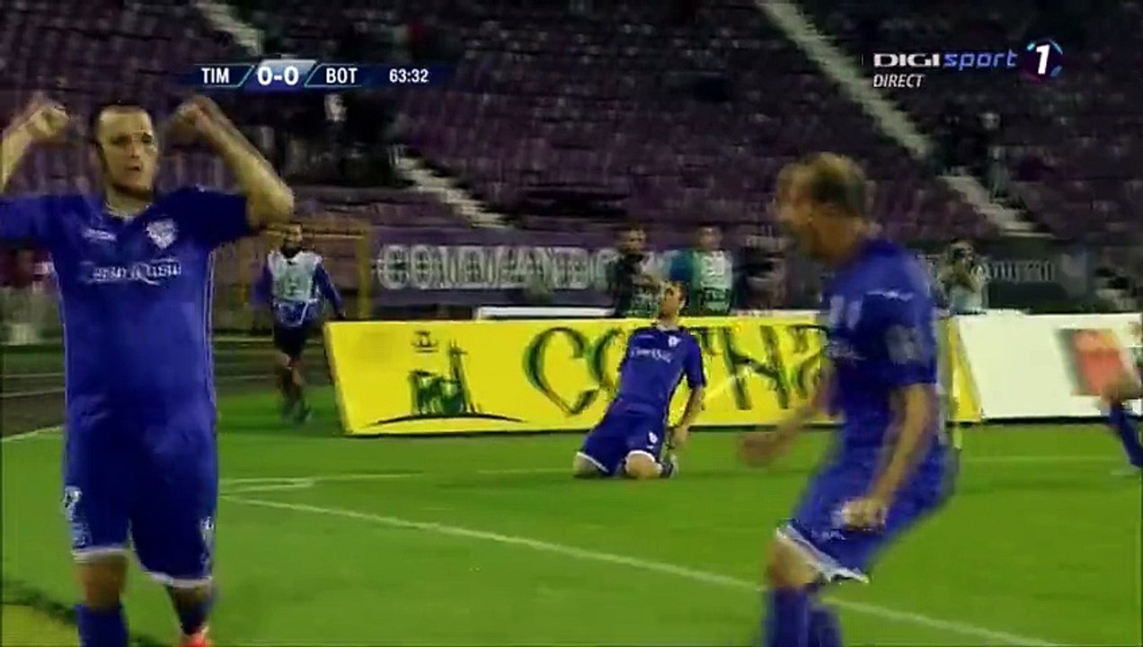 1-0 Róbert Elek Goal Romania  Divizia A - 27.07.2015, ACS Poli Timisoara 1-0 FC Botosani