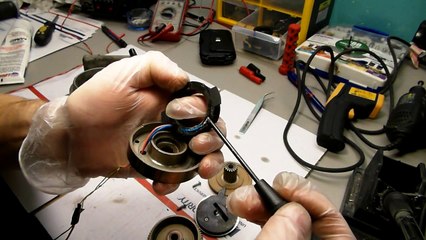 Mercedes throttle body clutch coil repair. For Mirko in Australia