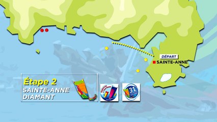 Tour de Martinique des yoles rondes : étape 2