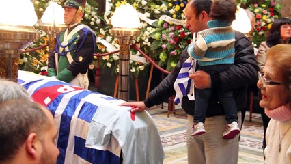 último  adios a  Alcides Ghiggia
