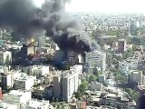 Incendio en la Colonia Roma, Mexico, D.F.
