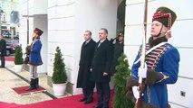 Cumhurbaşkanı Recep Tayyip Erdoğan, resmî bir ziyaret için bulunduğu Slovakya’da