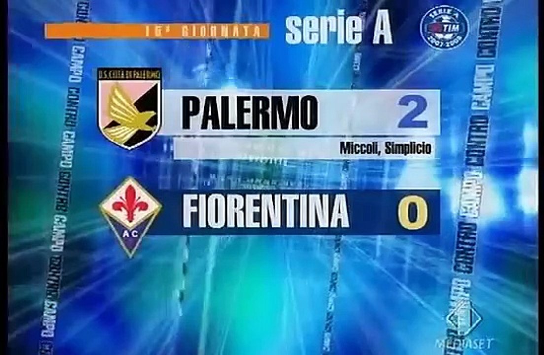 assist amauri "no look" per miccoli palermo - fiorentina 2-0
