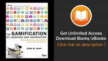[Download PDF] The Gamification of Learning and Instruction Game-based Methods and Strategies for Training and Education