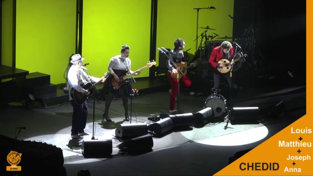Louis, Matthieu, Joseph & Anna Chédid en concert au Festival de Carcassonne :