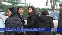 Laura Boldrini incontra Lucia Annibali