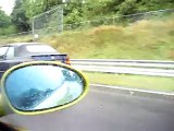 Camera car - BMW M3 crash at Nurburgring Nordschleife