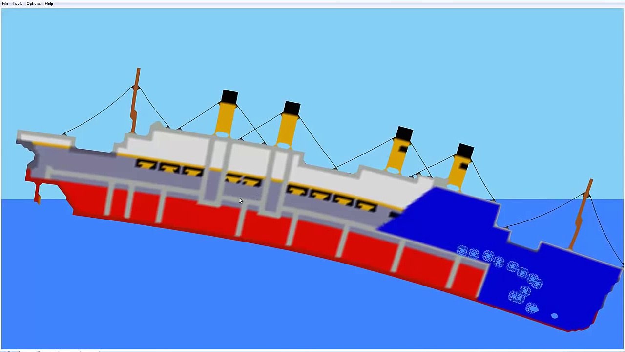 Sinking Simulator "Titanic 2' and the "SS Titan"
