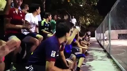 playing amazing foot ball