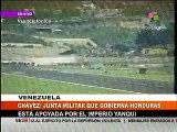 2) Chavez: gobierno de Facto de Micheletti es cobarde por no dejar aterrizar avion del Presidente Zelaya Junta militar de honduras esta apoyada por el imperio Yanqui
