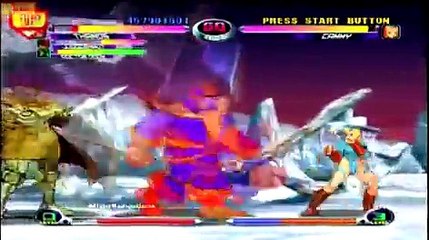 Marvel vs Capcom 2 - Juggernaut-Thanos-Doom Playthrough 3/3