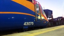 East Midlands Trains HST 43075 leads 43083 to Leeds