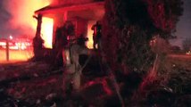 Detroit firefighters battle fires, failures