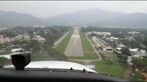 Landing Shek Kong, Hong Kong