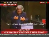 Beppe Grillo - Discorso all'Assemblea dei Soci Telecom(pt.2)