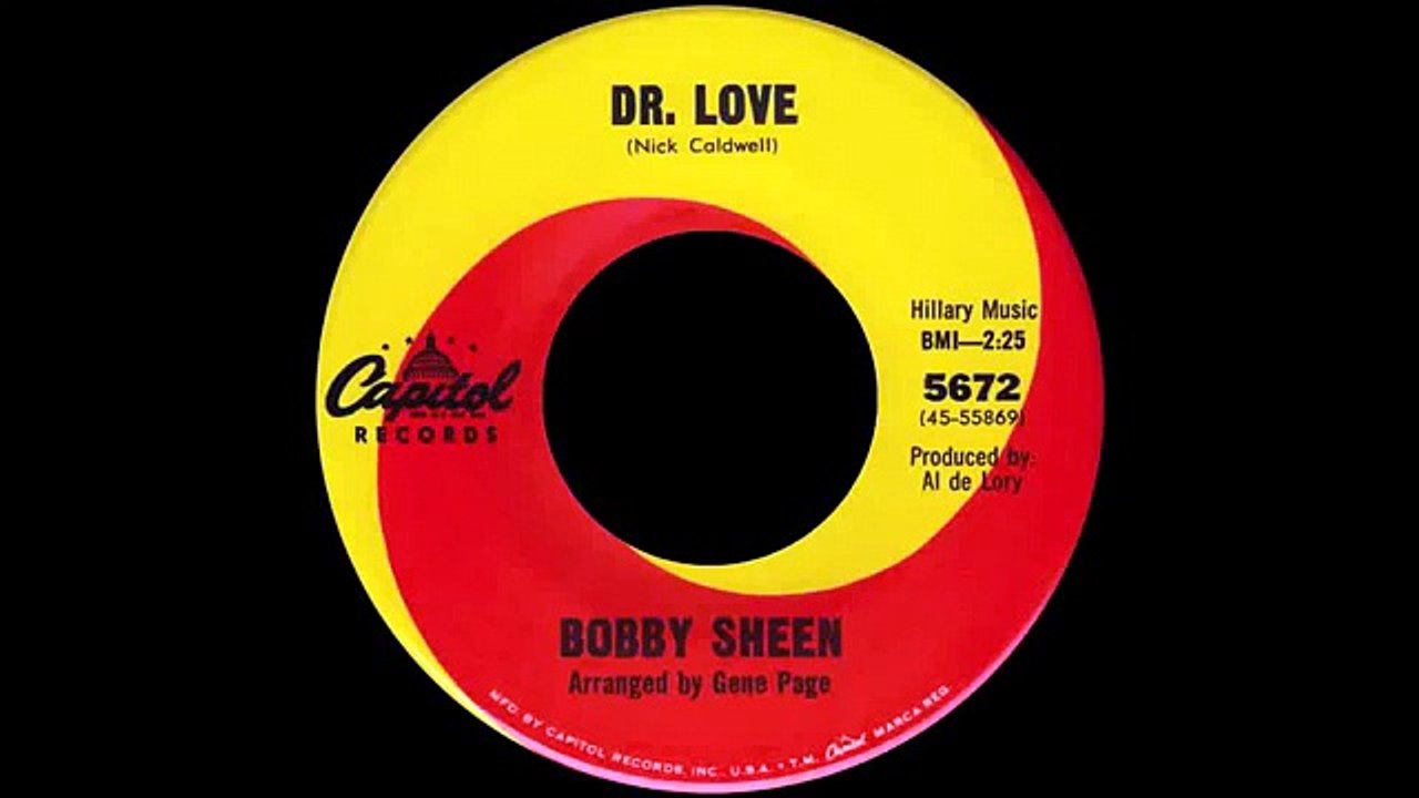 Bobby Sheen - "Dr. Love" - Capitol #5672 (1966) Northern Soul Perfection