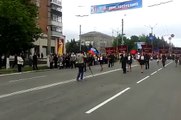 Парад в Горловке - День Победы