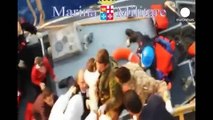 البحرية الإيطالية تنقذ عشرات المهاجرين اثر مأساة غرق جديدة