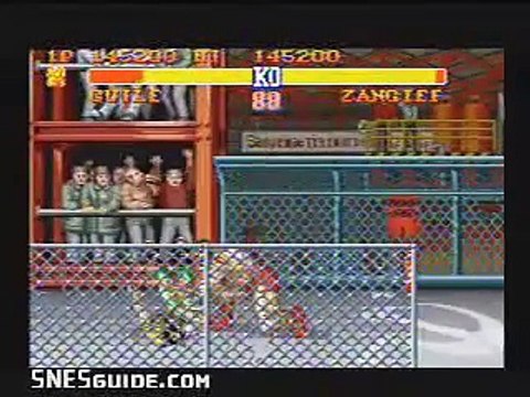 Street Fighter II: The World Warrior - SNES Gameplay
