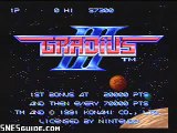 Gradius III - SNES Gameplay