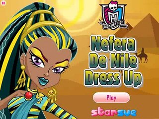 Monster High Vestir Nefera de Nile