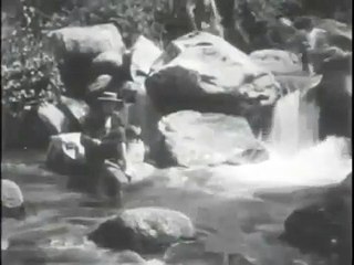 1897 - The Fisherman at the Stream - ALICE GUY BLACHE - Le pecheur dans le torrent