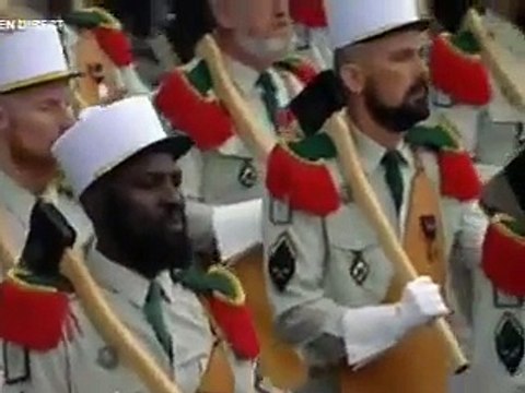 14 juillet 2010 LEGION ETRANGERE defilé PARIS 1RE 2REG